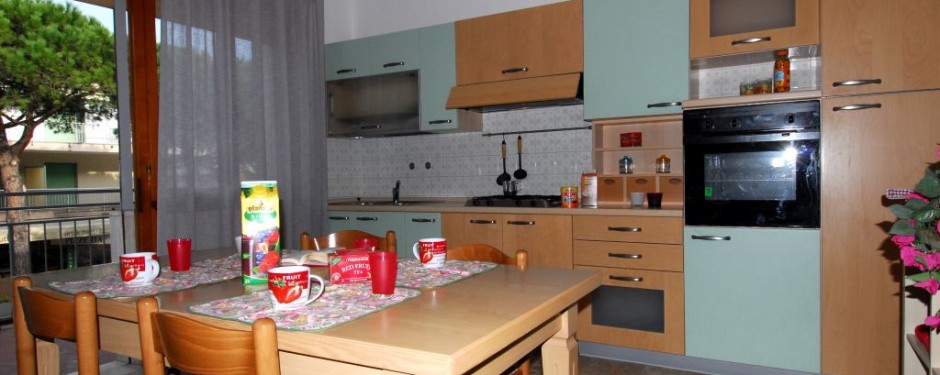 Cucina del trilocale grande