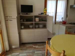 Cucina del trilocale piccolo